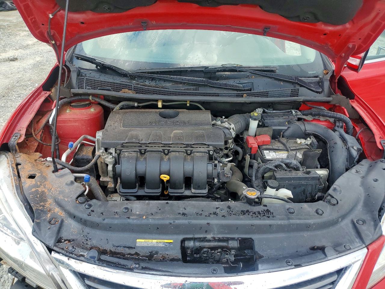 2015 Nissan Sentra Sr Красный vin: 3N1AB7AP9FY322480