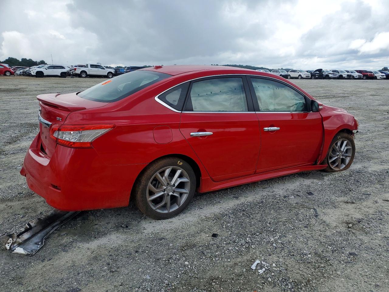 2015 Nissan Sentra Sr Красный vin: 3N1AB7AP9FY322480