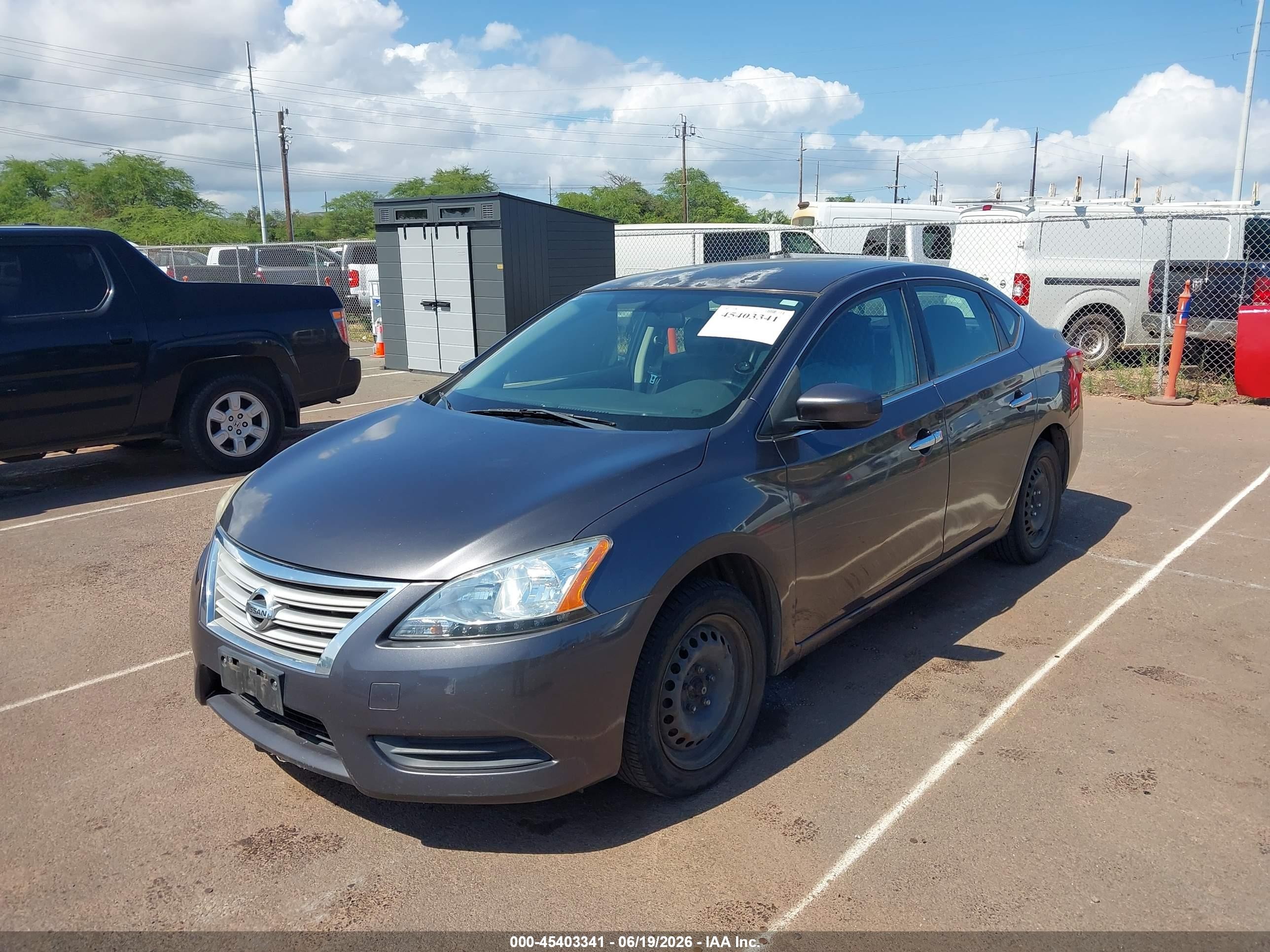 2015 Nissan Sentra Sv Black vin: 3N1AB7AP9FY332684