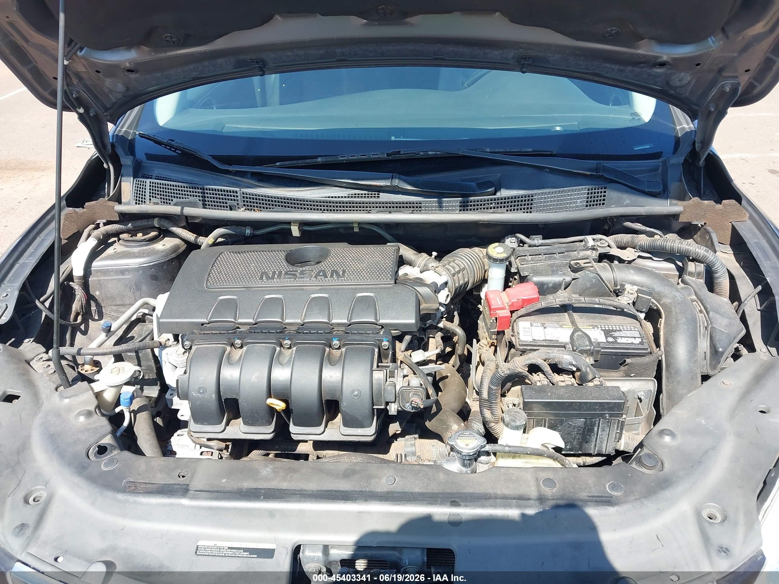 2015 Nissan Sentra Sv Black vin: 3N1AB7AP9FY332684