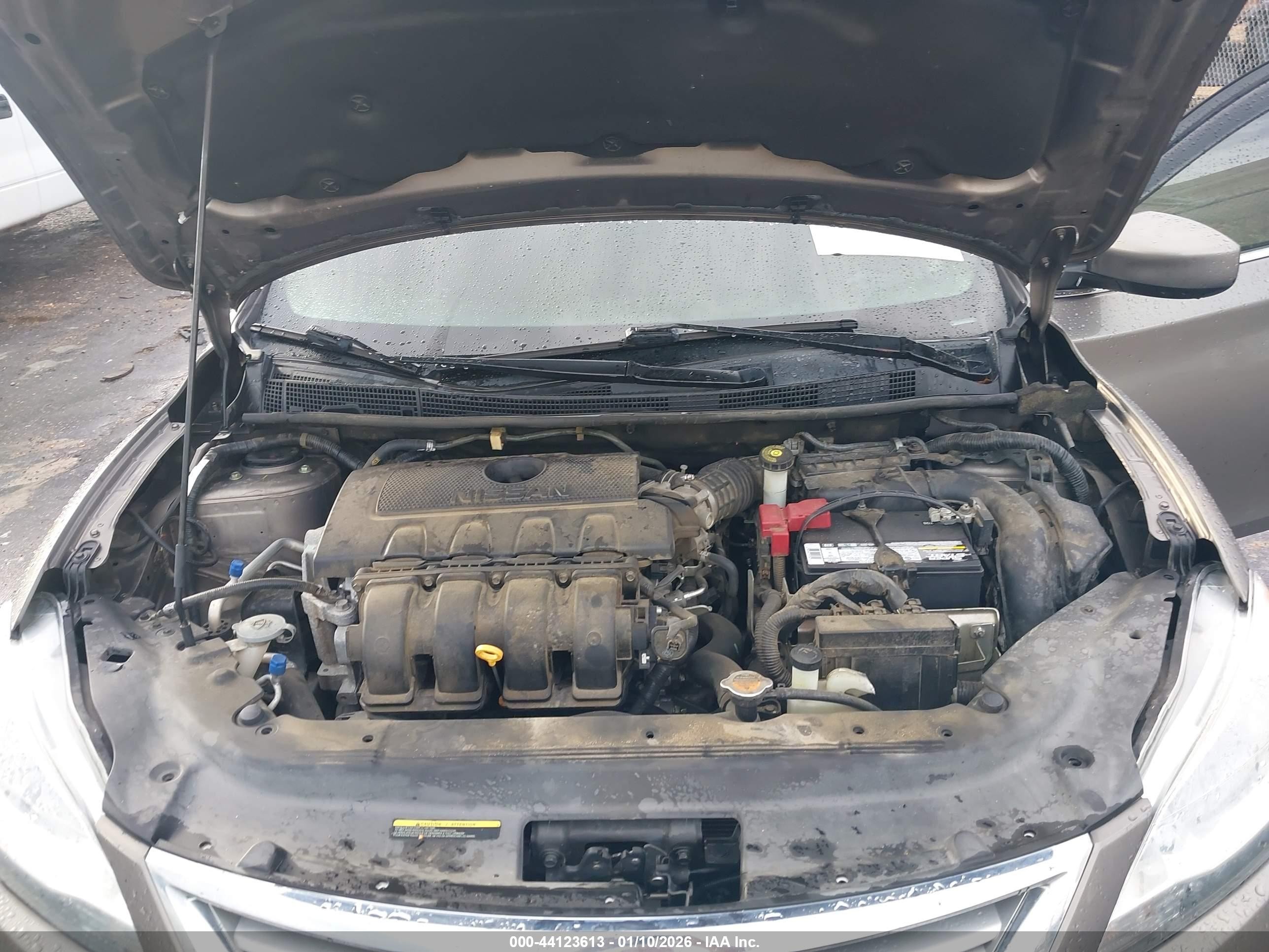 2015 Nissan Sentra Sv Gray vin: 3N1AB7AP9FY336105