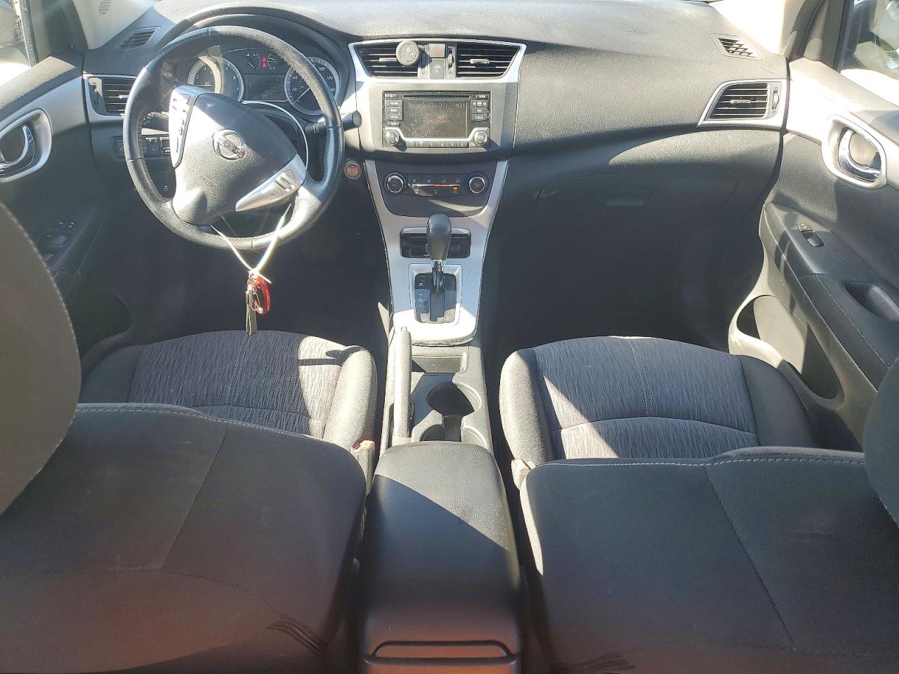 2015 Nissan Sentra Sv Gray vin: 3N1AB7AP9FY349582