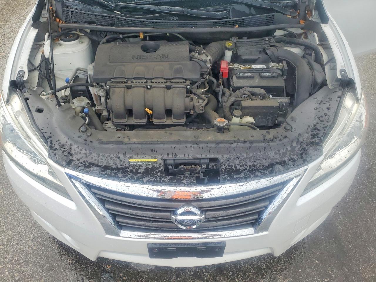 2015 Nissan Sentra Sr White vin: 3N1AB7AP9FY355740