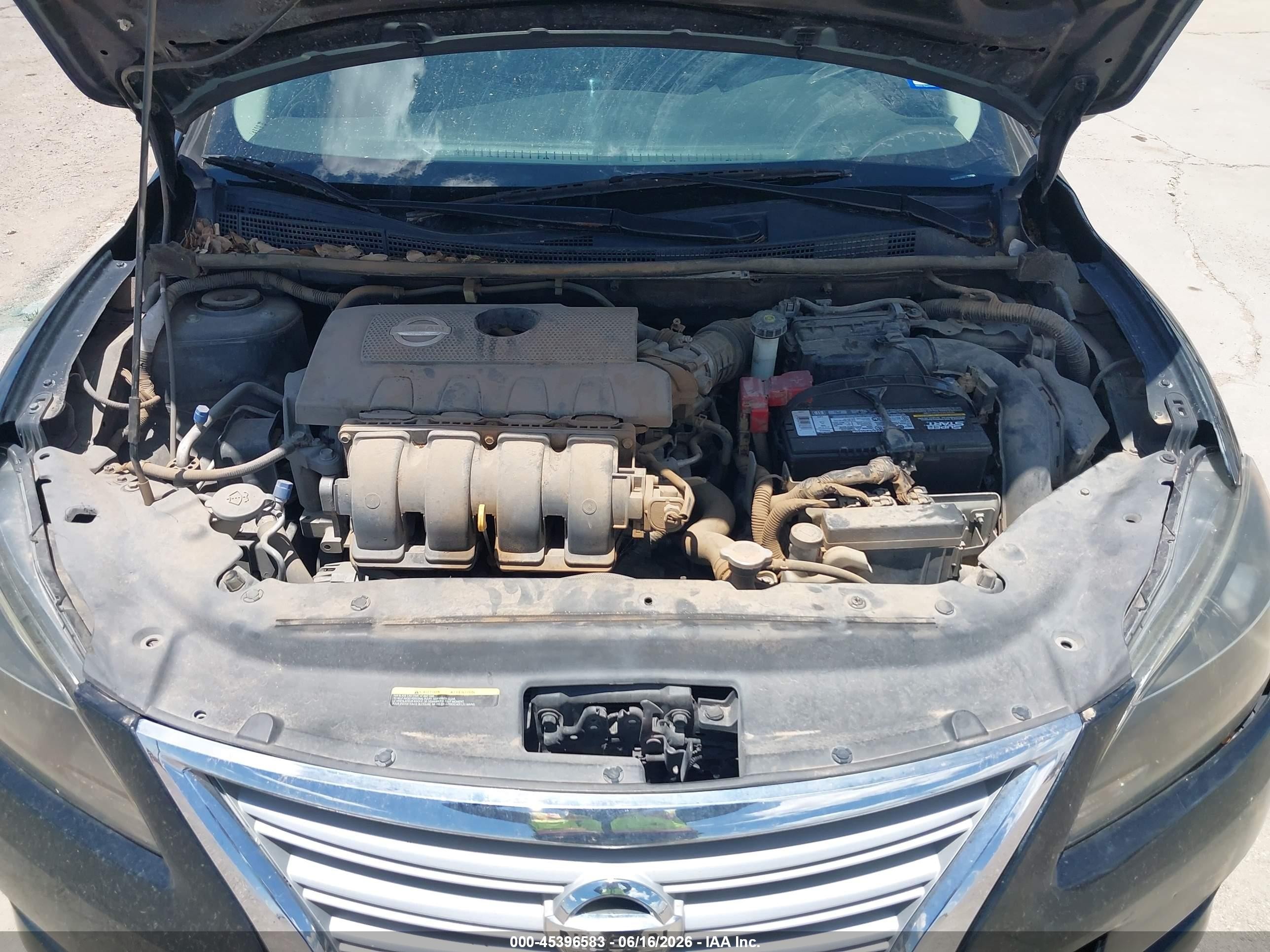 2015 Nissan Sentra S Black vin: 3N1AB7AP9FY358184