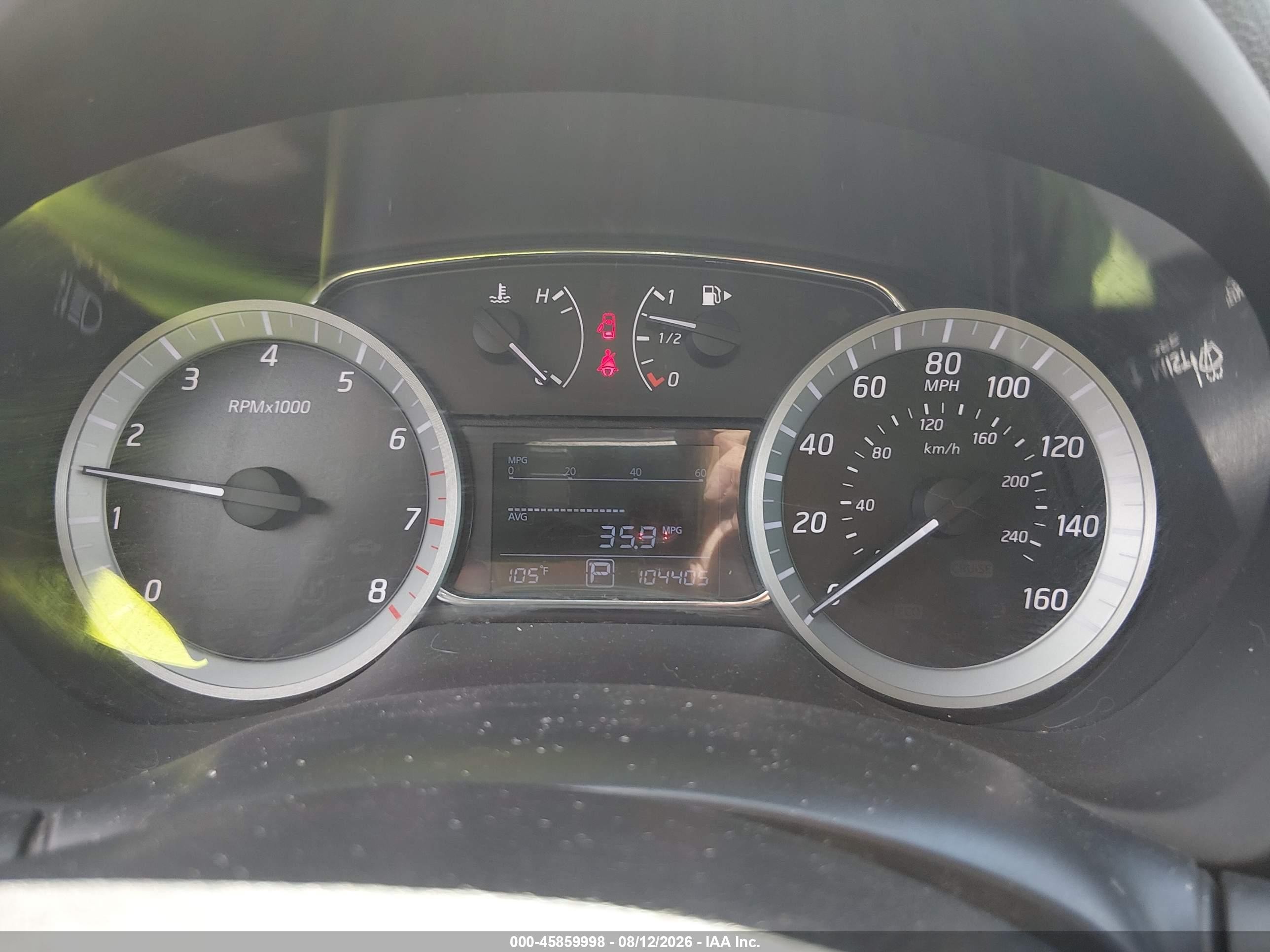 2015 Nissan Sentra Sv Серый vin: 3N1AB7AP9FY363580
