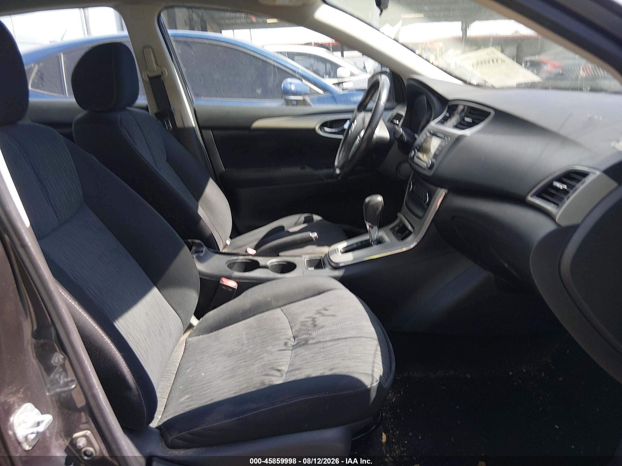 2015 Nissan Sentra Sv Серый vin: 3N1AB7AP9FY363580