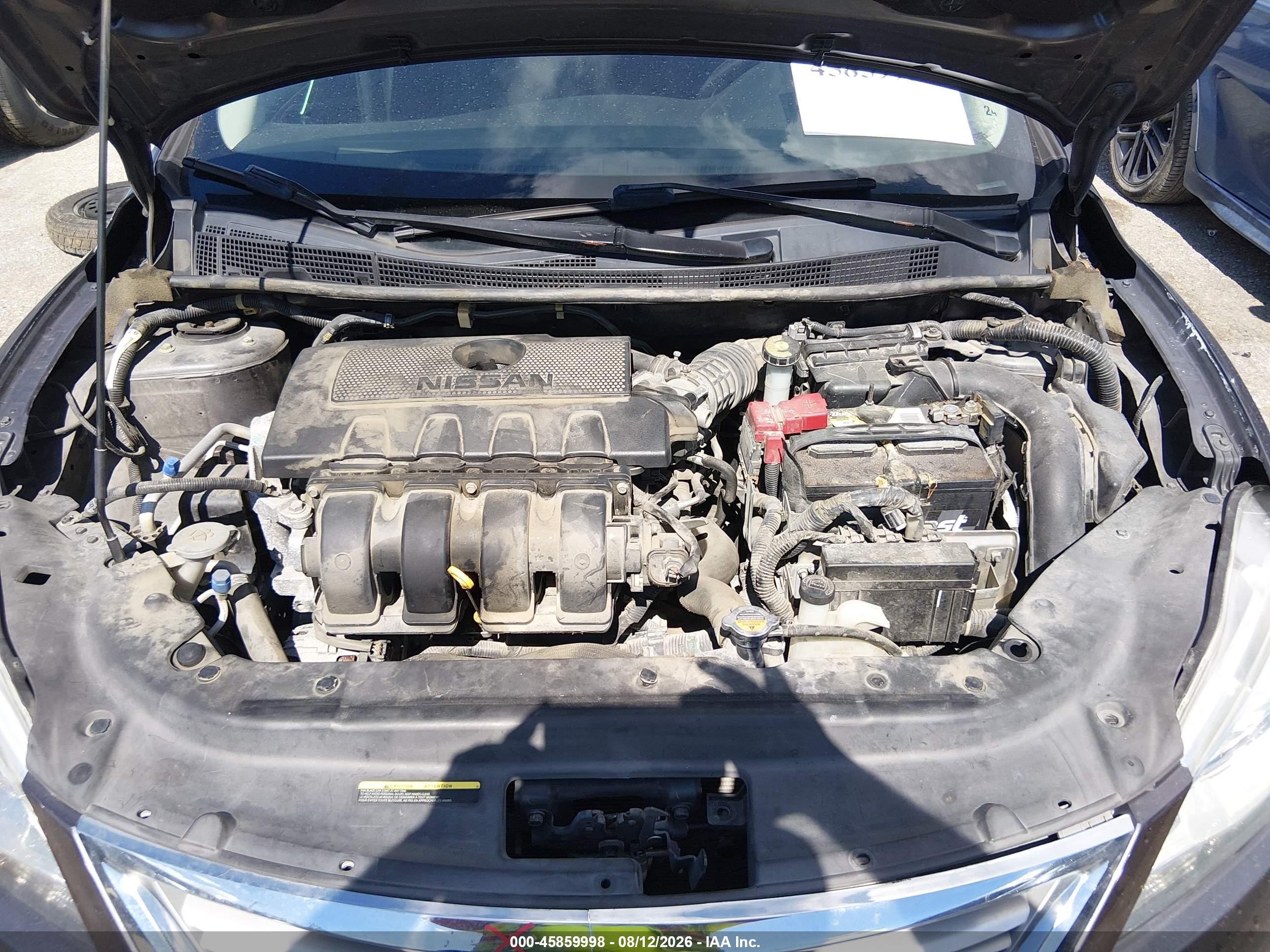 2015 Nissan Sentra Sv Серый vin: 3N1AB7AP9FY363580