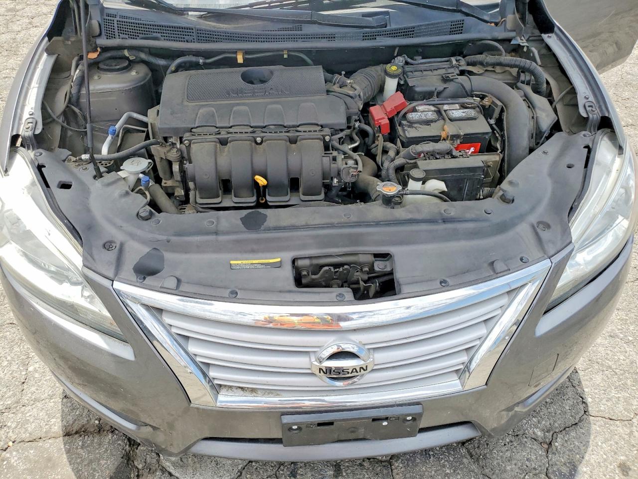 2015 Nissan Sentra S Gray vin: 3N1AB7AP9FY365202