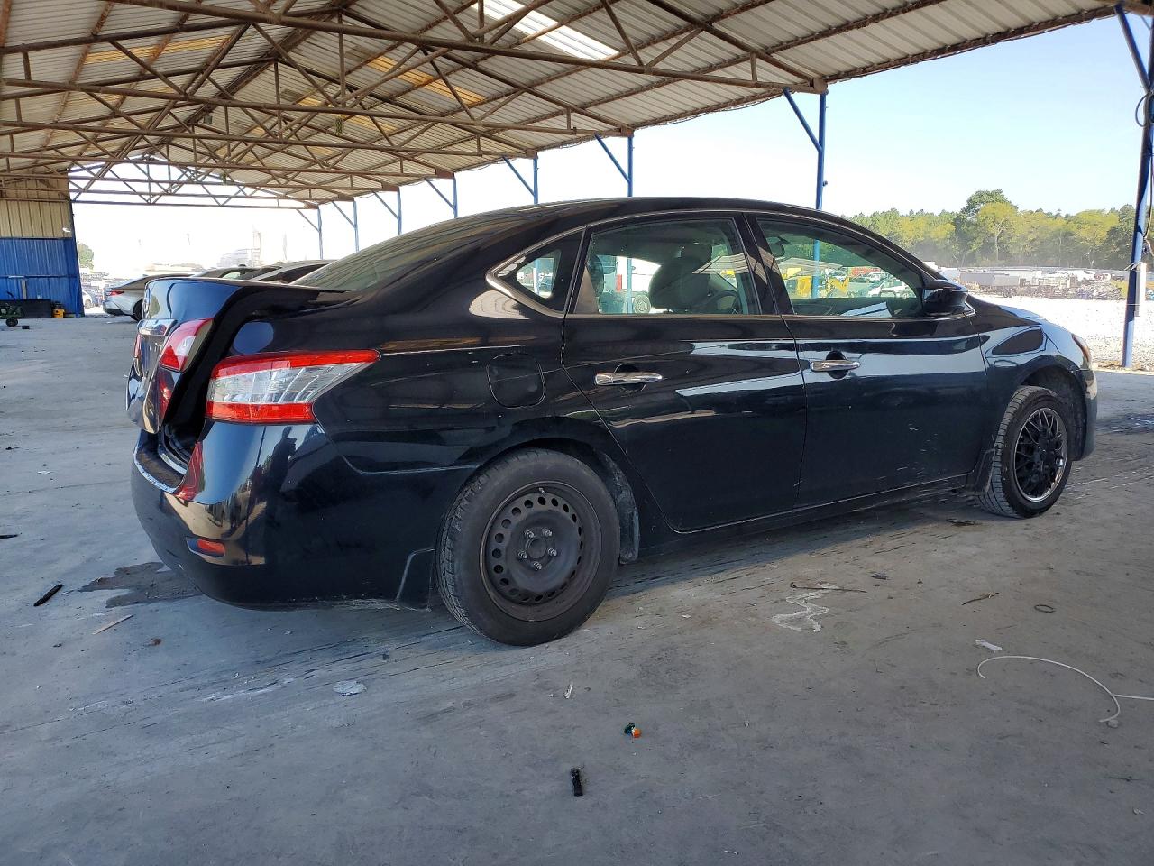 2015 Nissan Sentra Black vin: 3N1AB7AP9FY368505