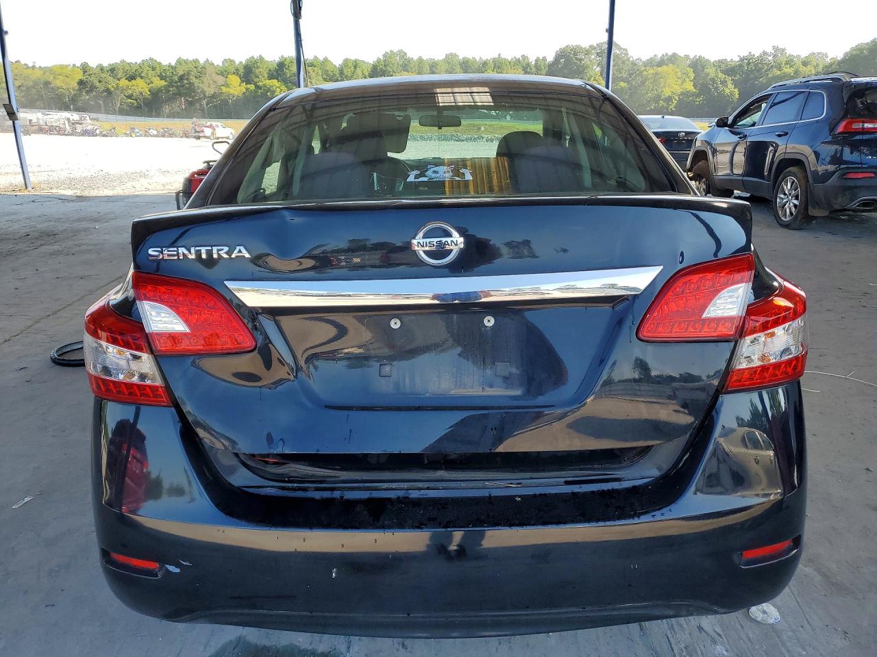 2015 Nissan Sentra Black vin: 3N1AB7AP9FY368505