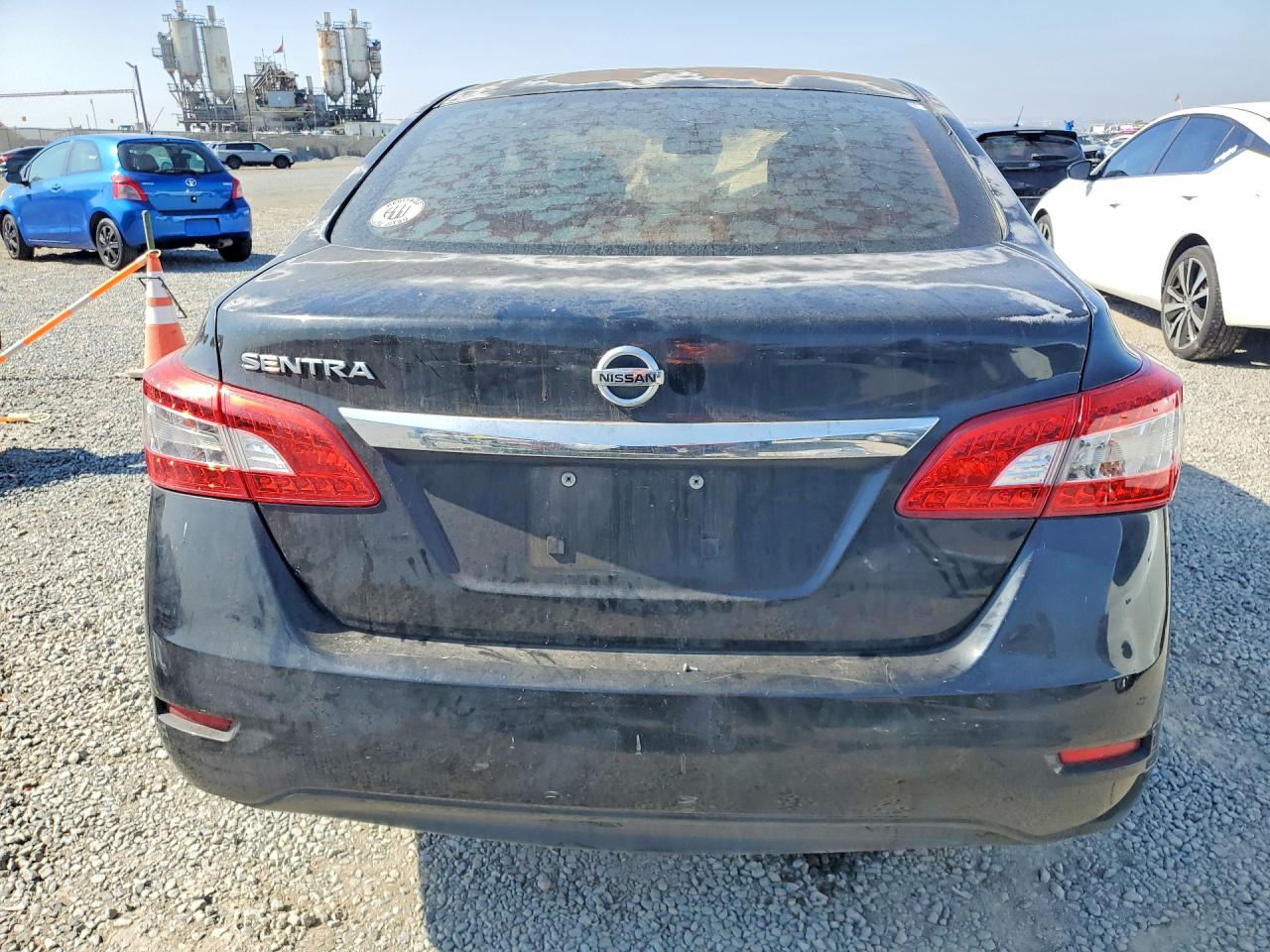 2015 Nissan Sentra S Black vin: 3N1AB7AP9FY369993