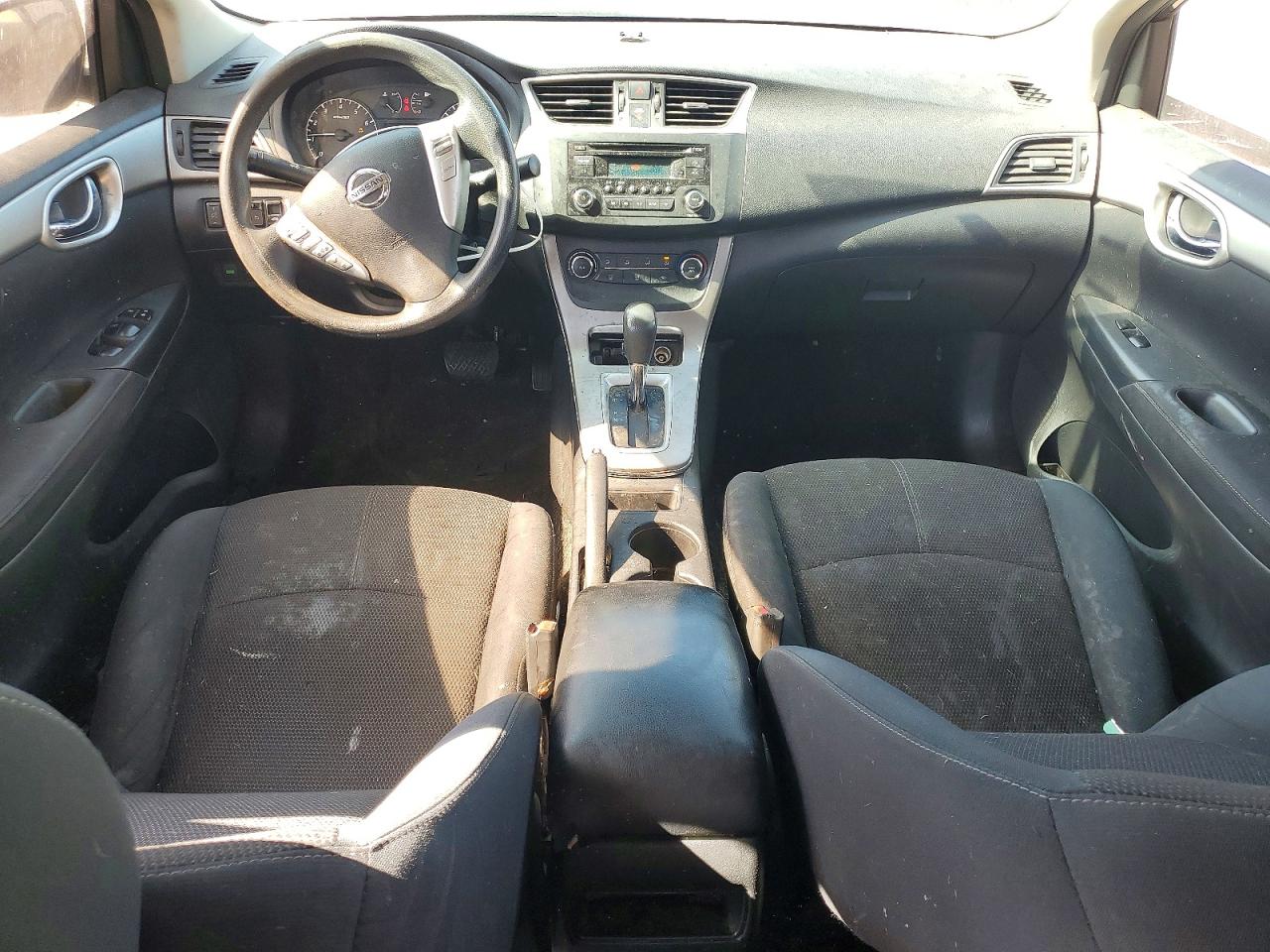 2015 Nissan Sentra S Black vin: 3N1AB7AP9FY369993