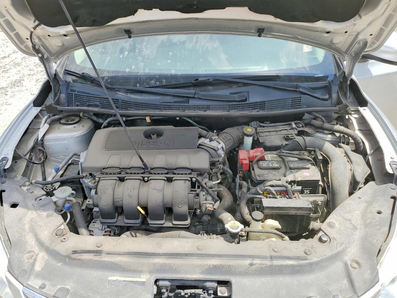2015 Nissan Sentra S Серебряный vin: 3N1AB7AP9FY376412