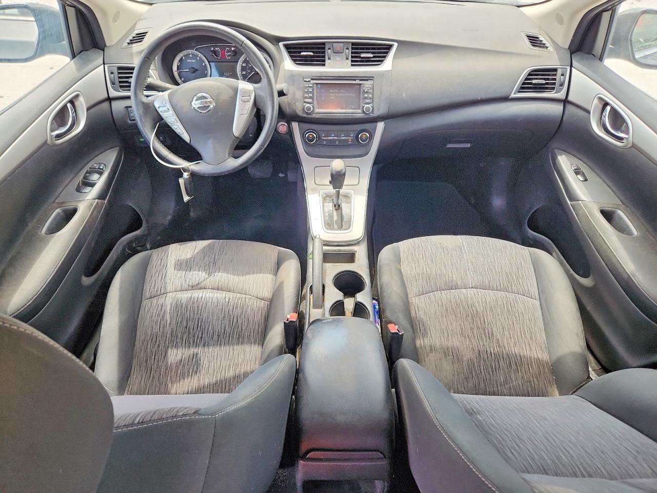 2015 Nissan Sentra Sv Gray vin: 3N1AB7AP9FY379598