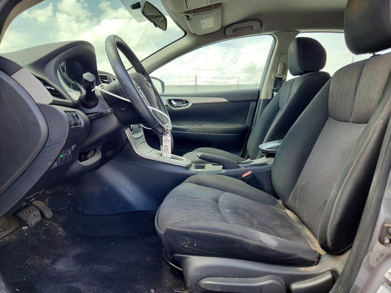 2015 Nissan Sentra Sv Gray vin: 3N1AB7AP9FY379598