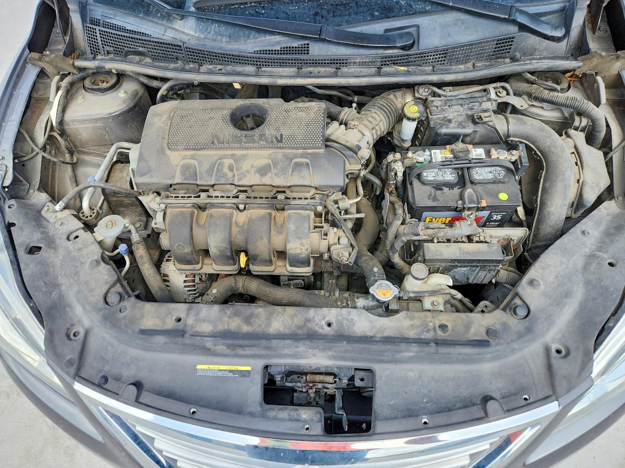 2015 Nissan Sentra Sv Gray vin: 3N1AB7AP9FY379598