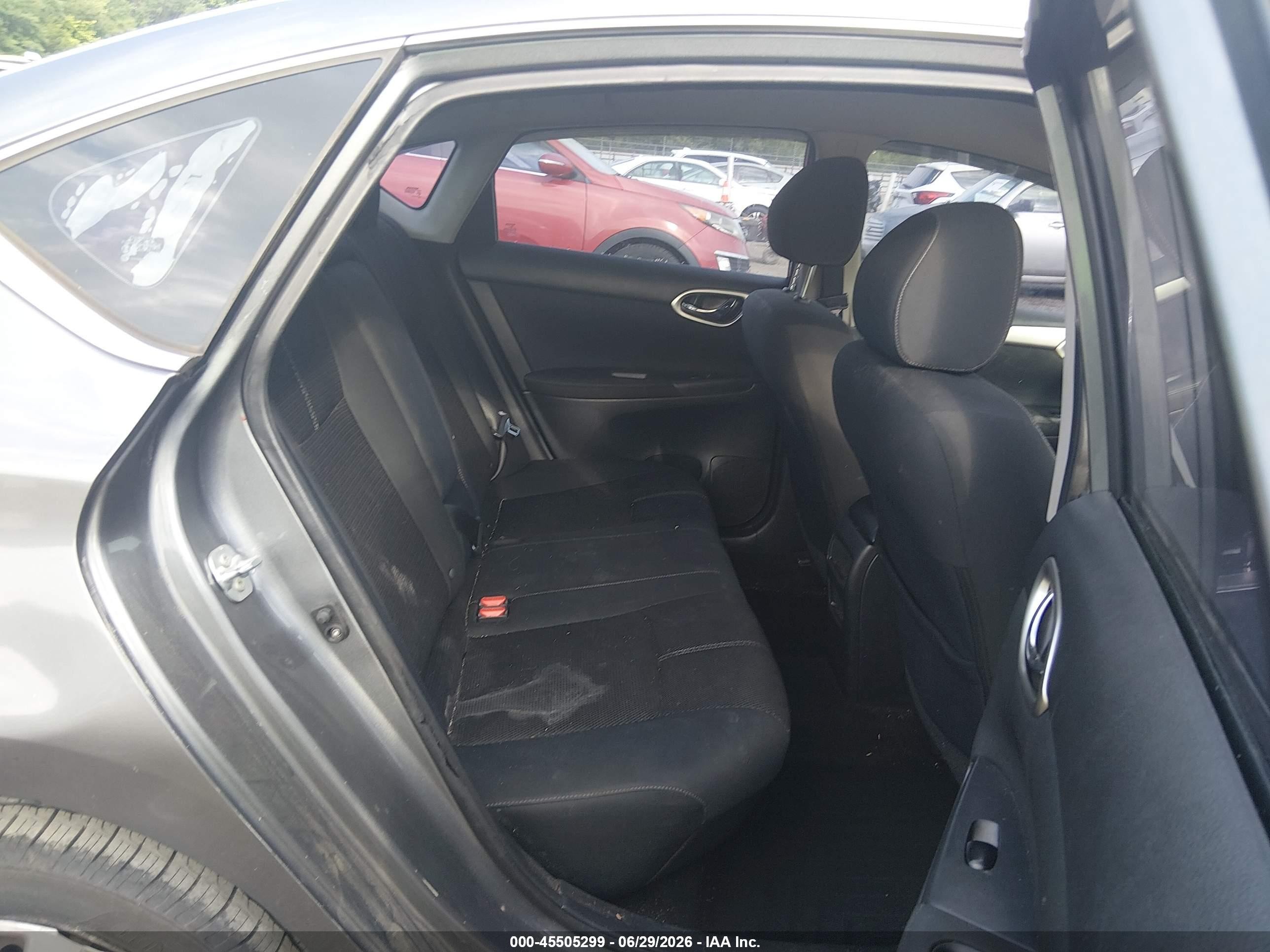 2015 Nissan Sentra S Gray vin: 3N1AB7AP9FY383862