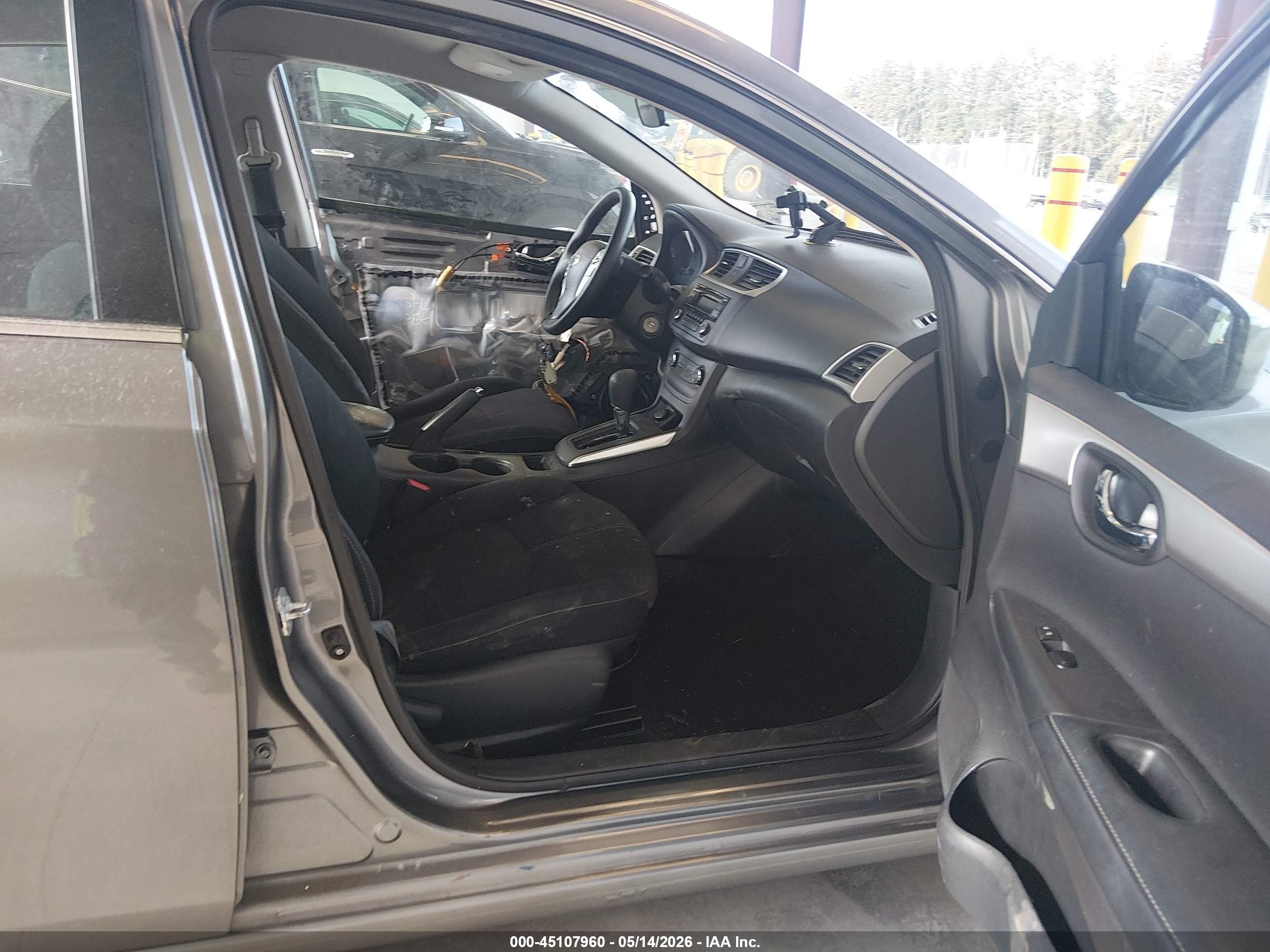 2016 Nissan Sentra Fe+ S/s/sl/sr/sv Gray vin: 3N1AB7AP9GY284816