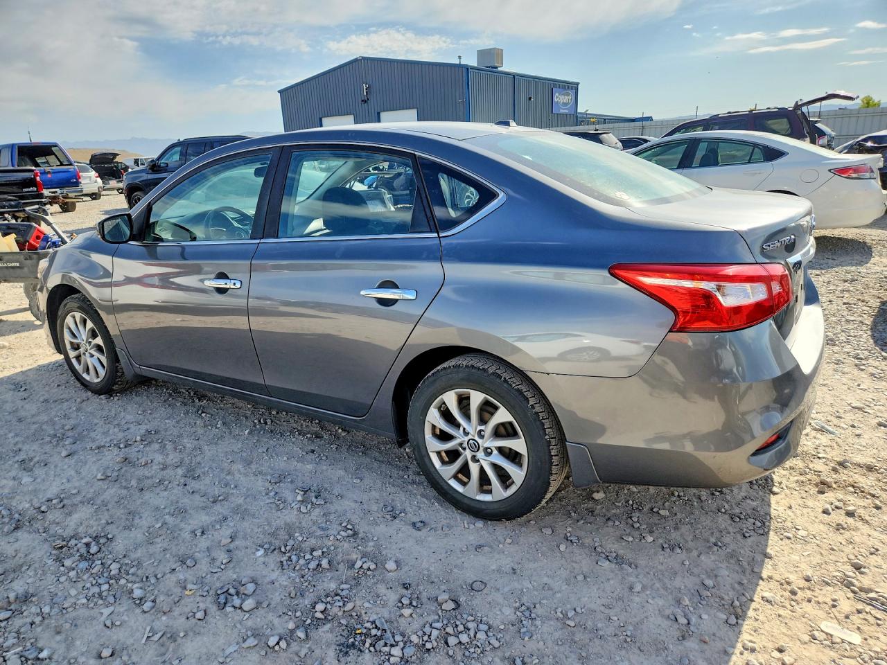 2016 Nissan Sentra Sv Charcoal vin: 3N1AB7AP9GY292849