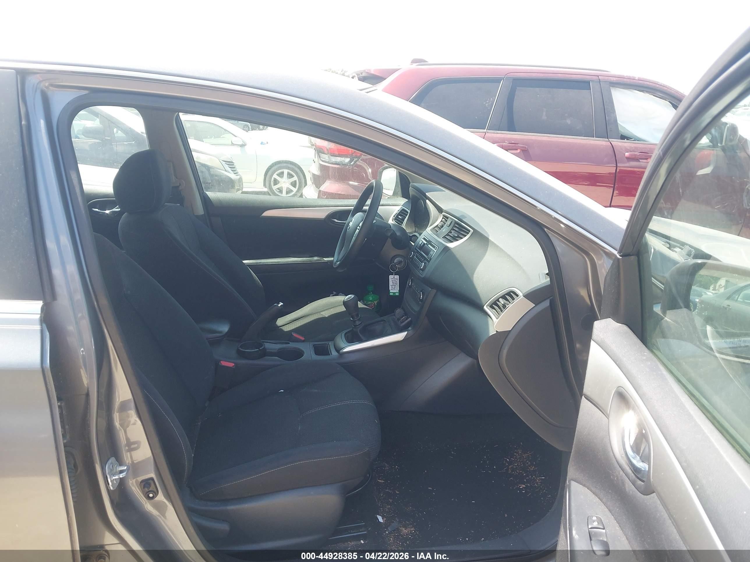 2017 Nissan Sentra S Black vin: 3N1AB7AP9HY204612