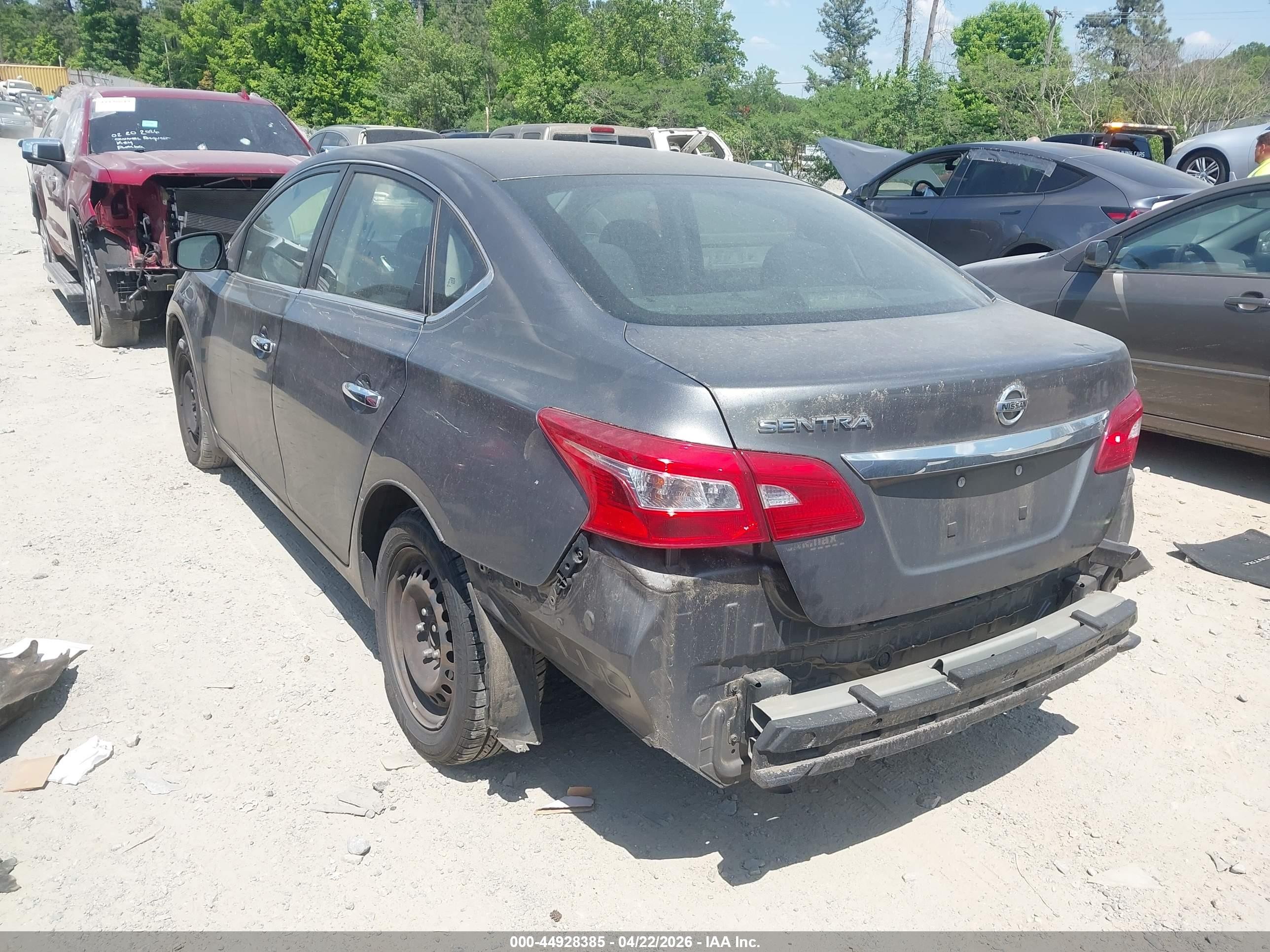 2017 Nissan Sentra S Black vin: 3N1AB7AP9HY204612