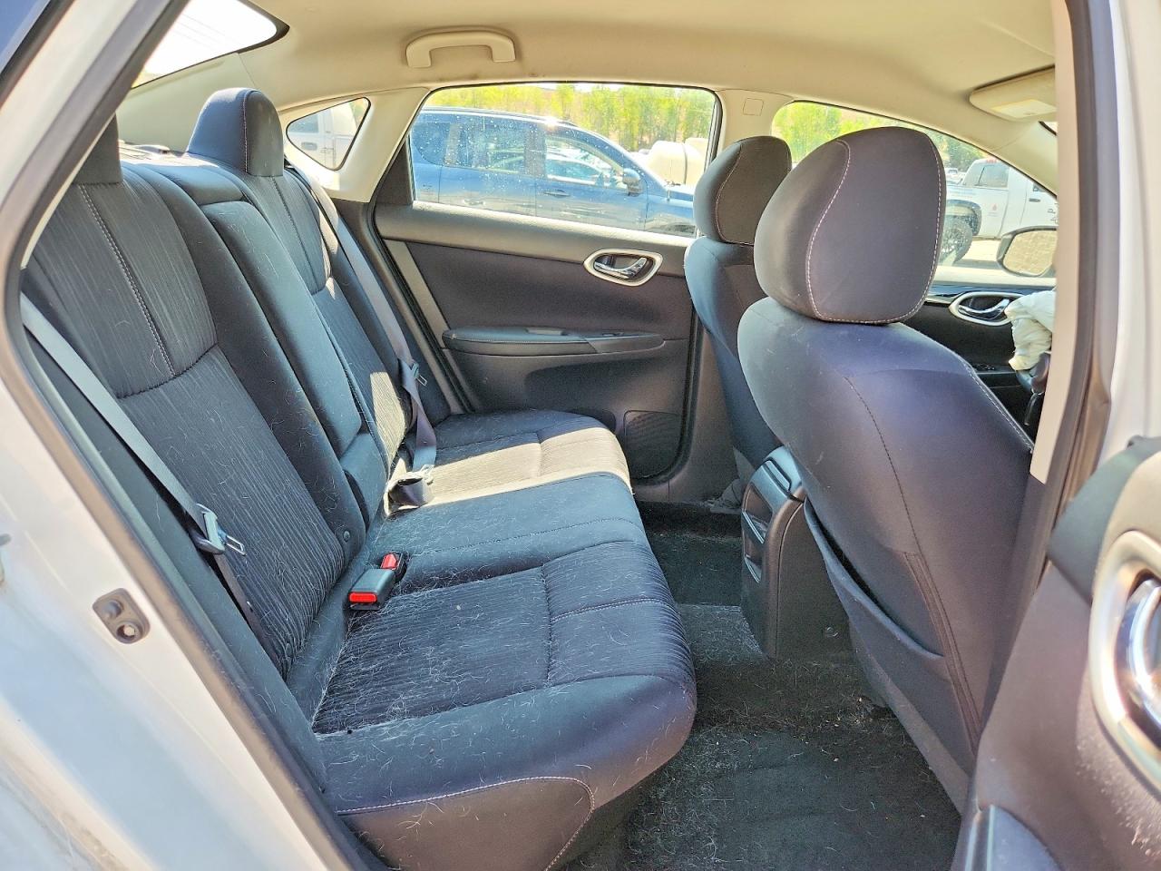 2017 Nissan Sentra Sv White vin: 3N1AB7AP9HY231647