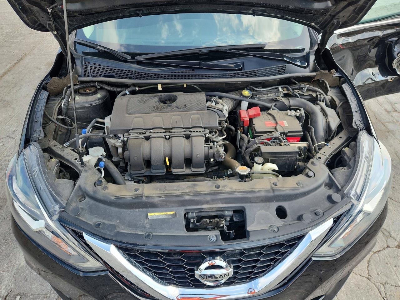 2017 Nissan Sentra S Черный vin: 3N1AB7AP9HY274708