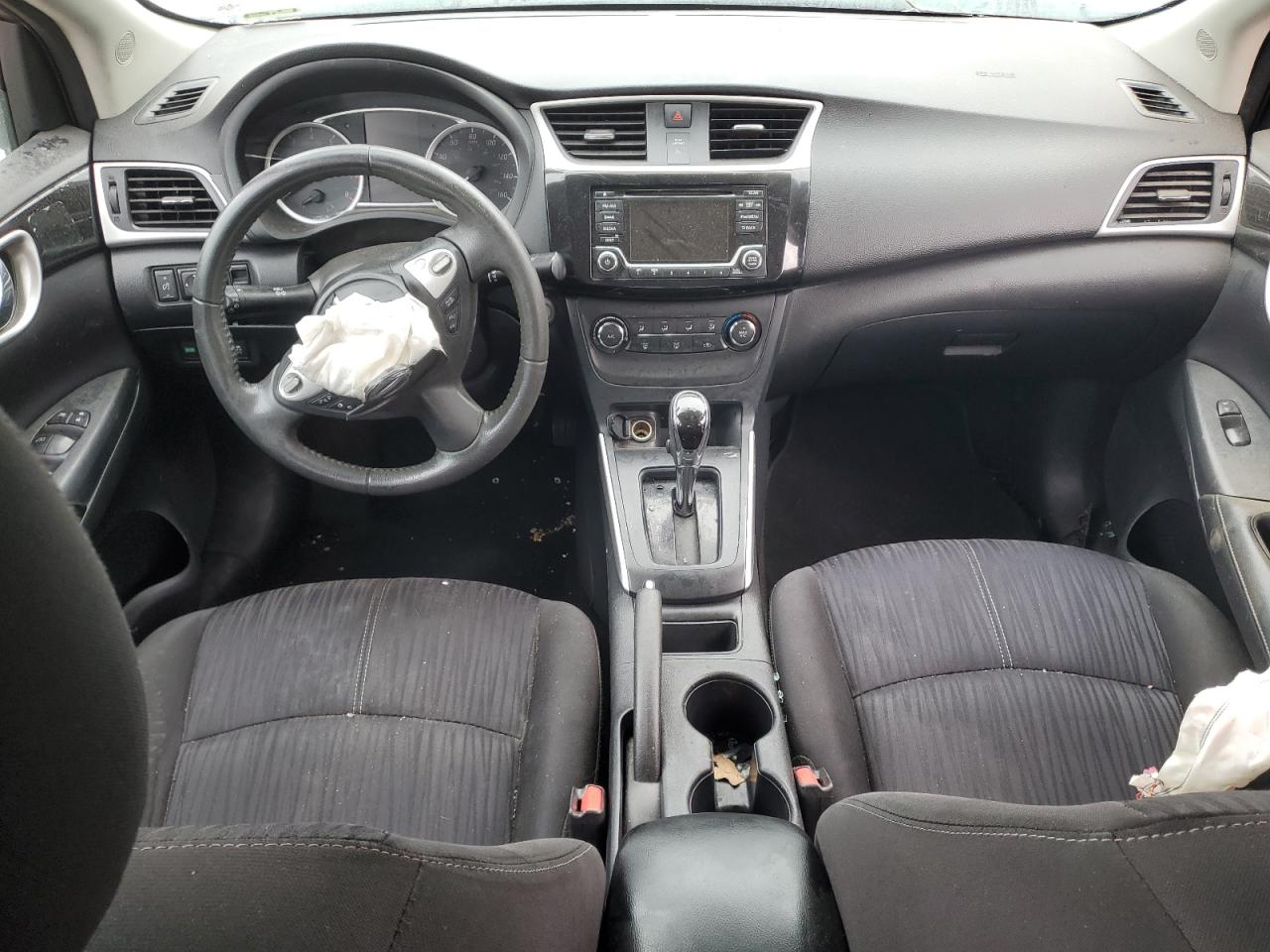 2017 Niss Sentra Серый vin: 3N1AB7AP9HY310980