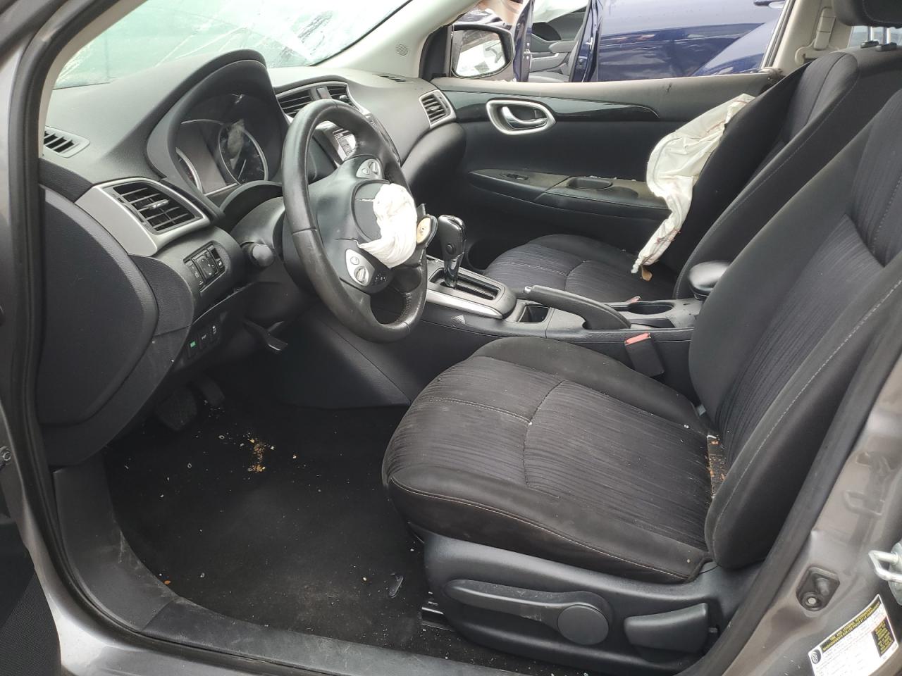2017 Niss Sentra Серый vin: 3N1AB7AP9HY310980