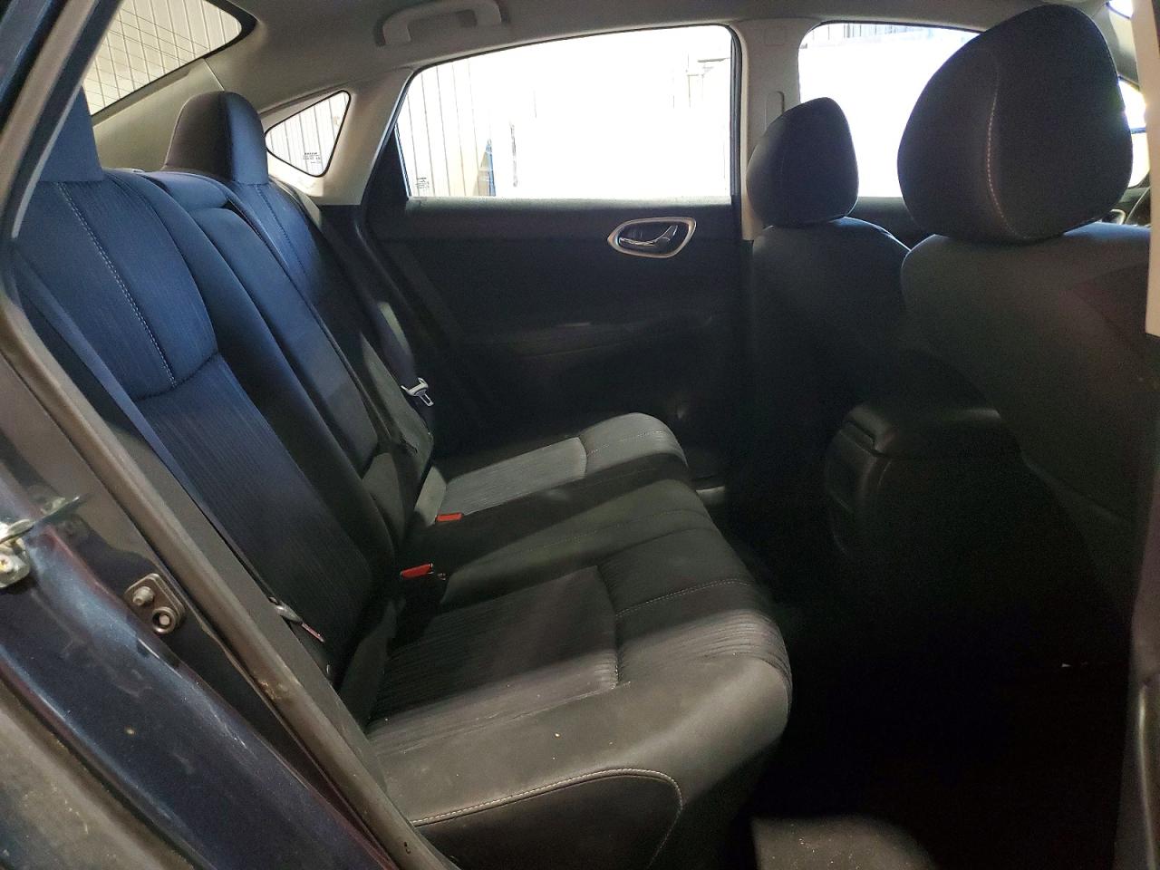 2017 Nissan Sentra Sv Blue vin: 3N1AB7AP9HY357202