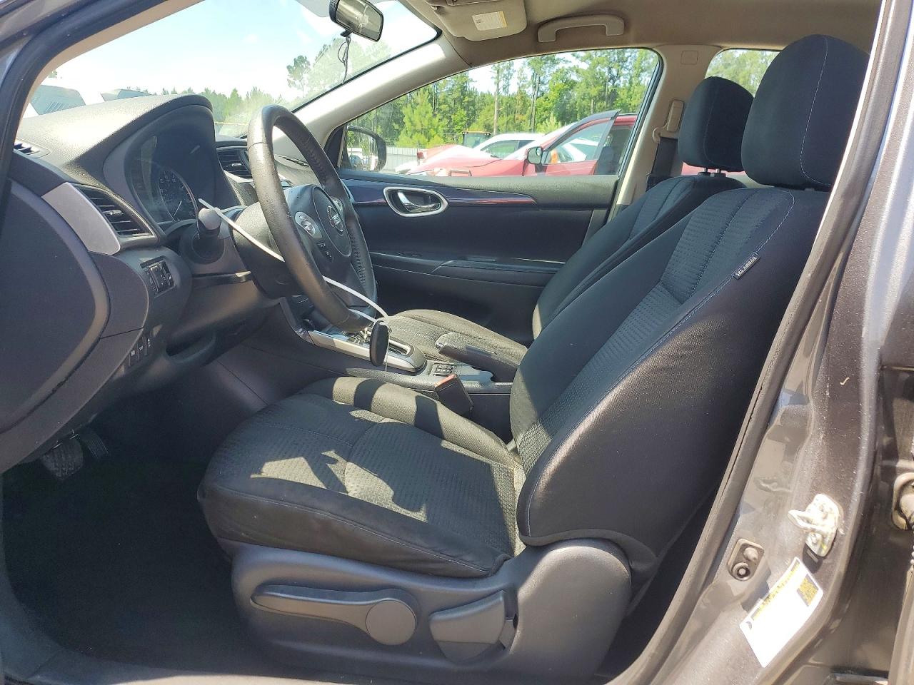 2017 Nissan Sentra Sr Серый vin: 3N1AB7AP9HY385520