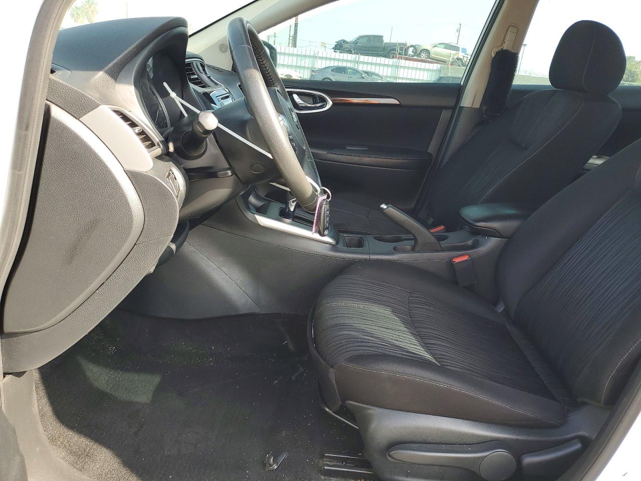 2017 Nissan Sentra Sv Белый vin: 3N1AB7AP9HY391267