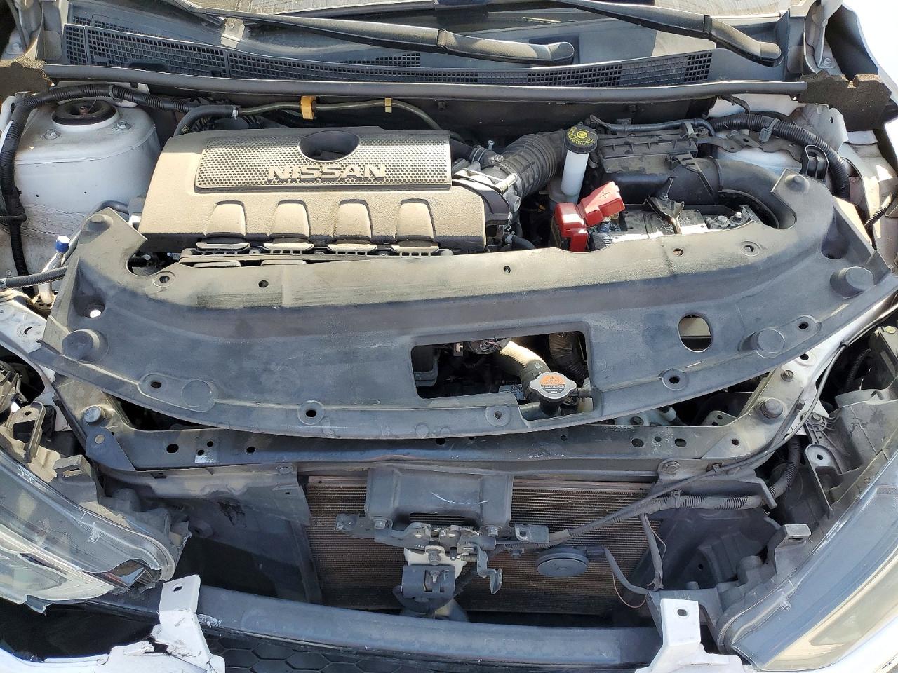 2017 Nissan Sentra Sv Белый vin: 3N1AB7AP9HY391267