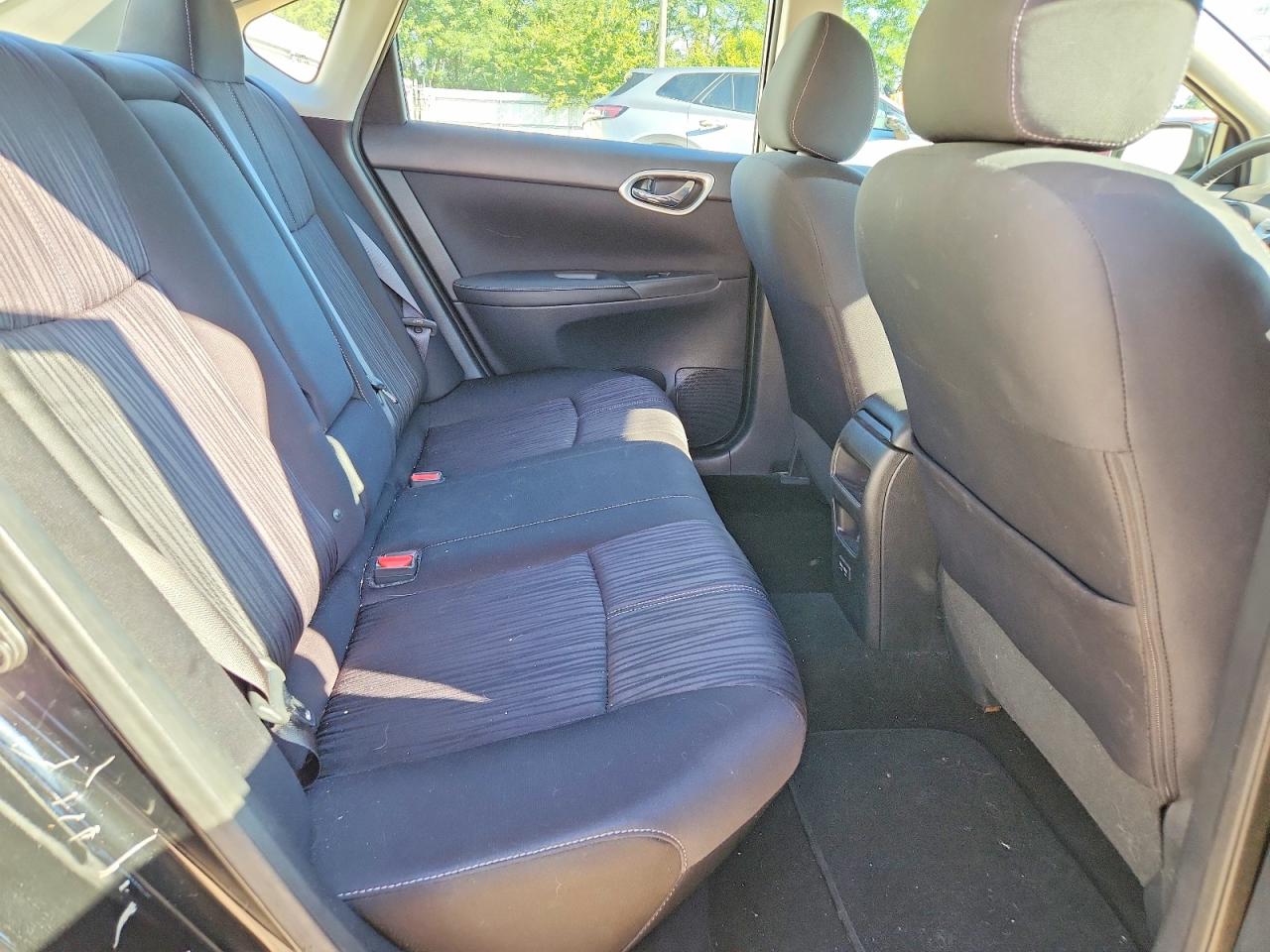 2017 Nissan Sentra Sv Black vin: 3N1AB7AP9HY402722