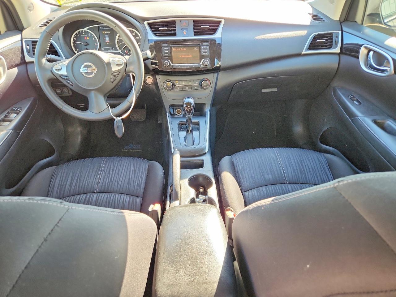 2017 Nissan Sentra Sv Black vin: 3N1AB7AP9HY402722