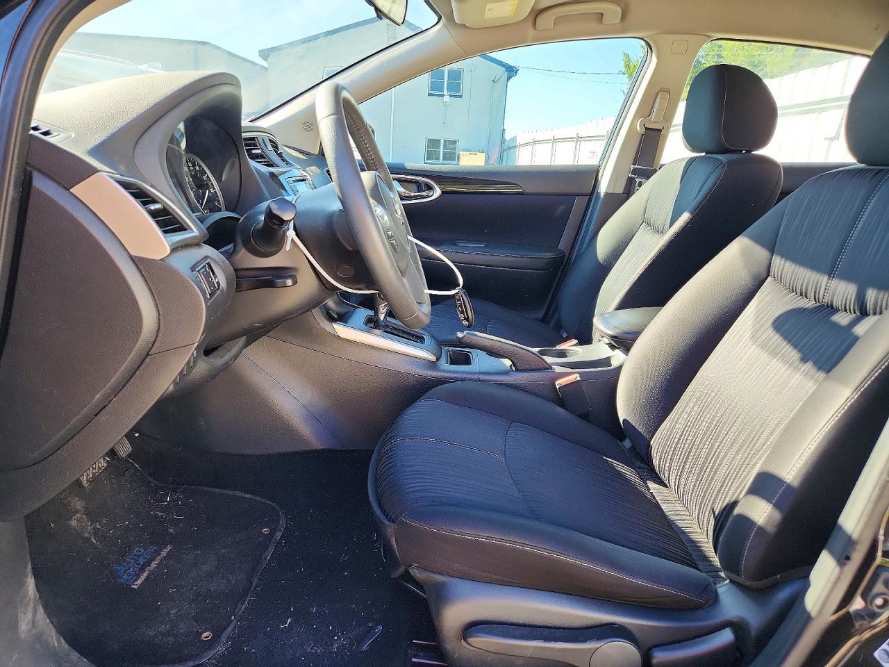 2017 Nissan Sentra Sv Black vin: 3N1AB7AP9HY402722