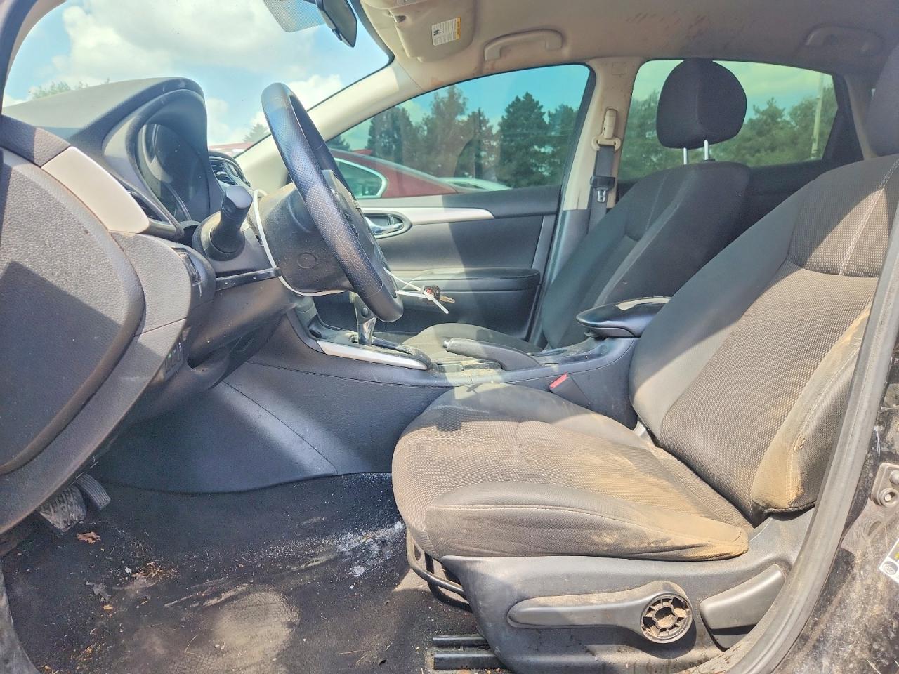 2018 Nissan Sentra S Черный vin: 3N1AB7AP9JY305655