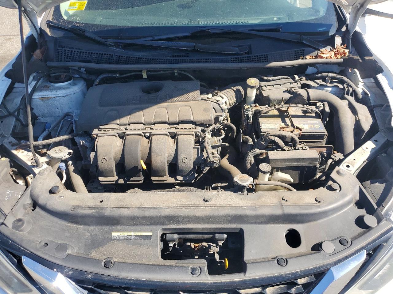 2018 Nissan Sentra S White vin: 3N1AB7AP9JY320141