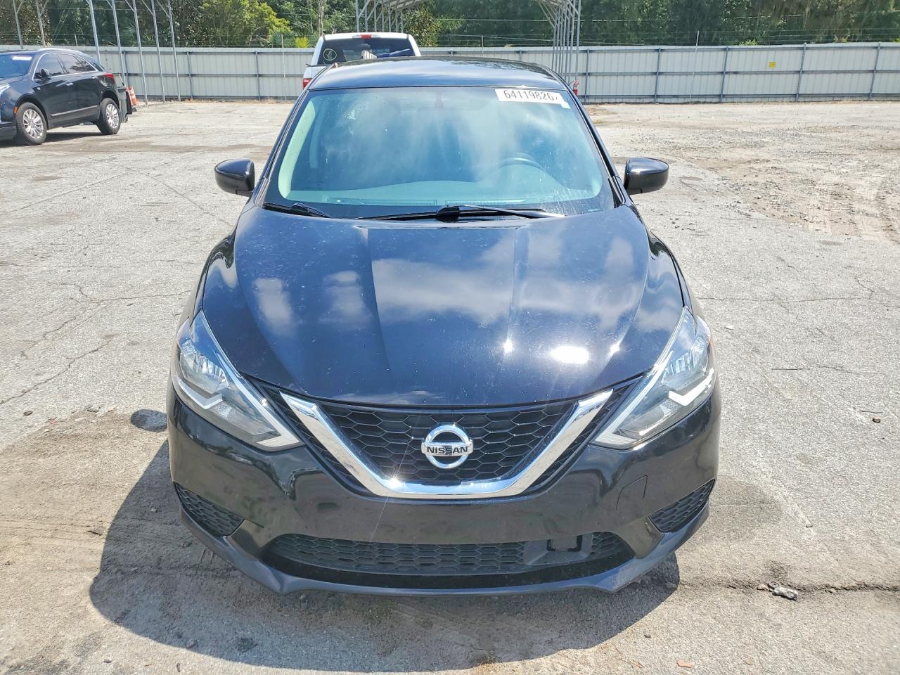 2019 Nissan Sentra Sv Black vin: 3N1AB7AP9KL603301