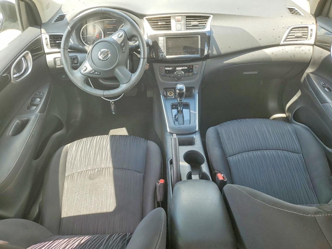 2019 Nissan Sentra Sv Black vin: 3N1AB7AP9KL603301