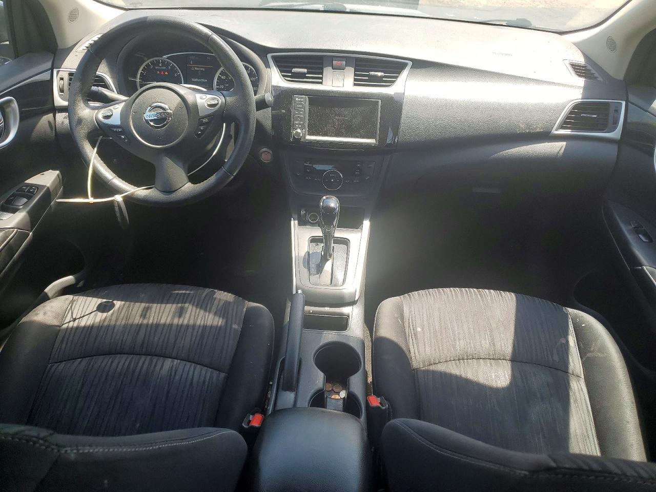 2019 Nissan Sentra Sv Gray vin: 3N1AB7AP9KL605937