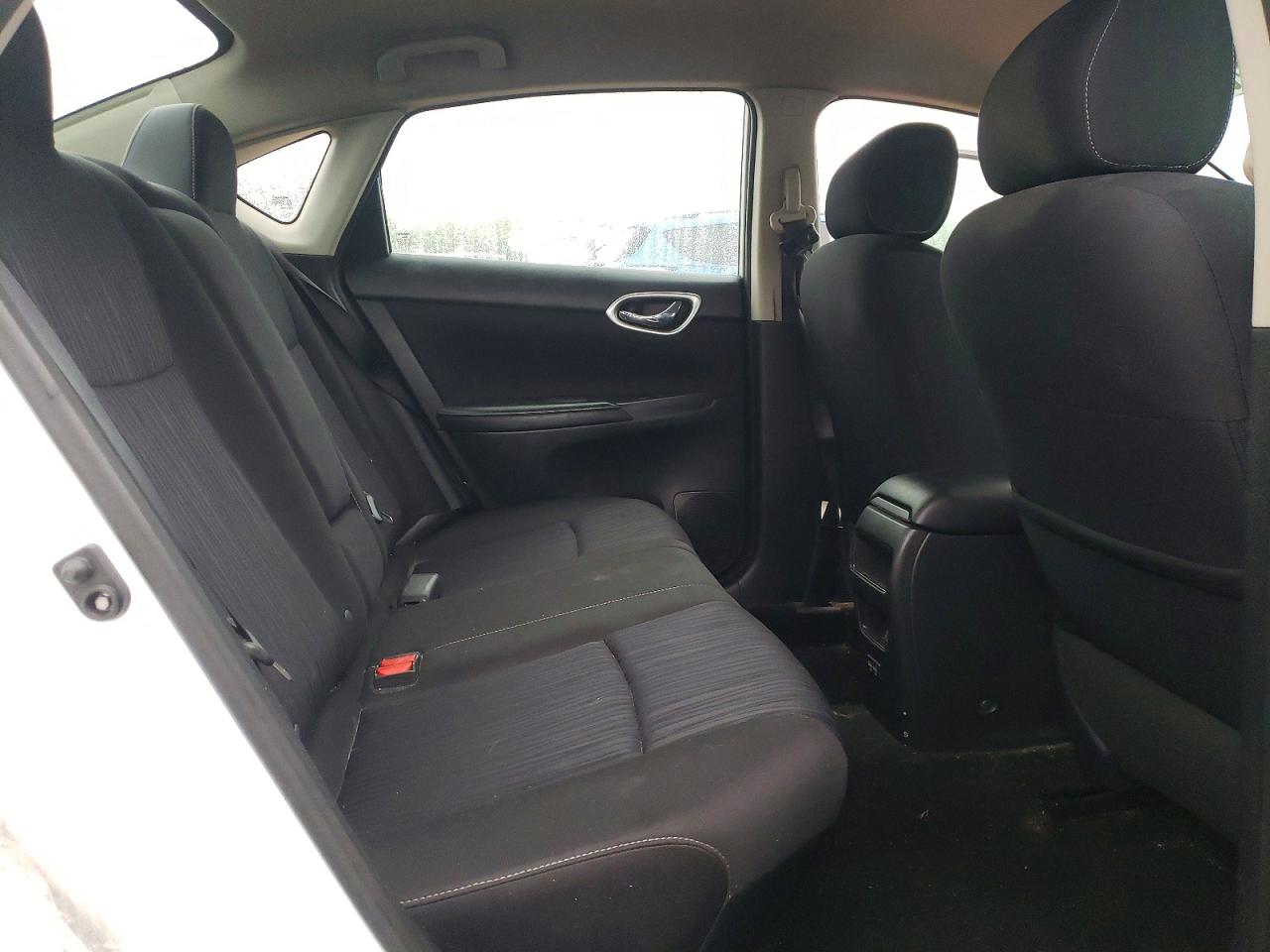 2019 Nissan Sentra Sv Белый vin: 3N1AB7AP9KY215987