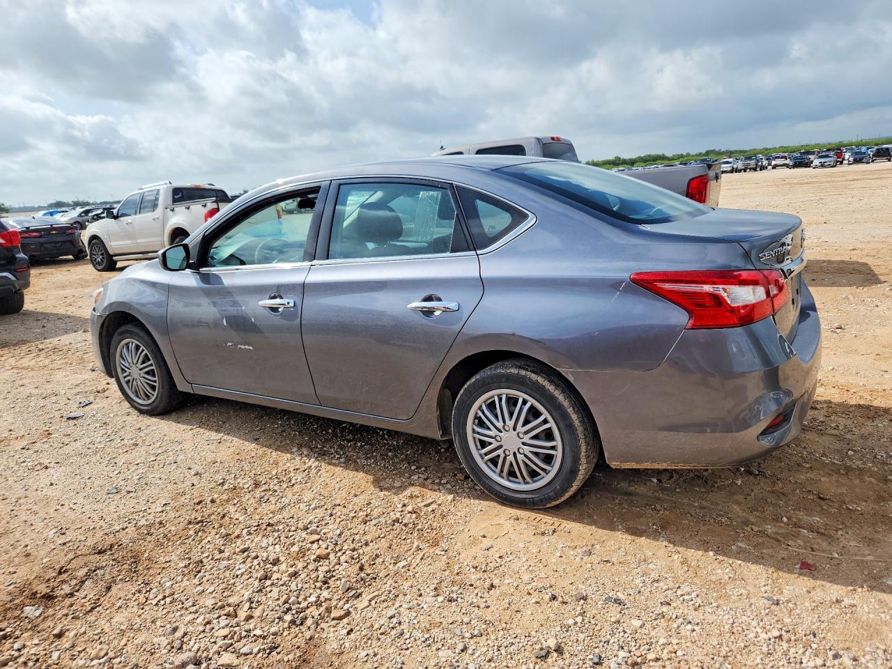 2019 Nissan Sentra S Gray vin: 3N1AB7AP9KY300604