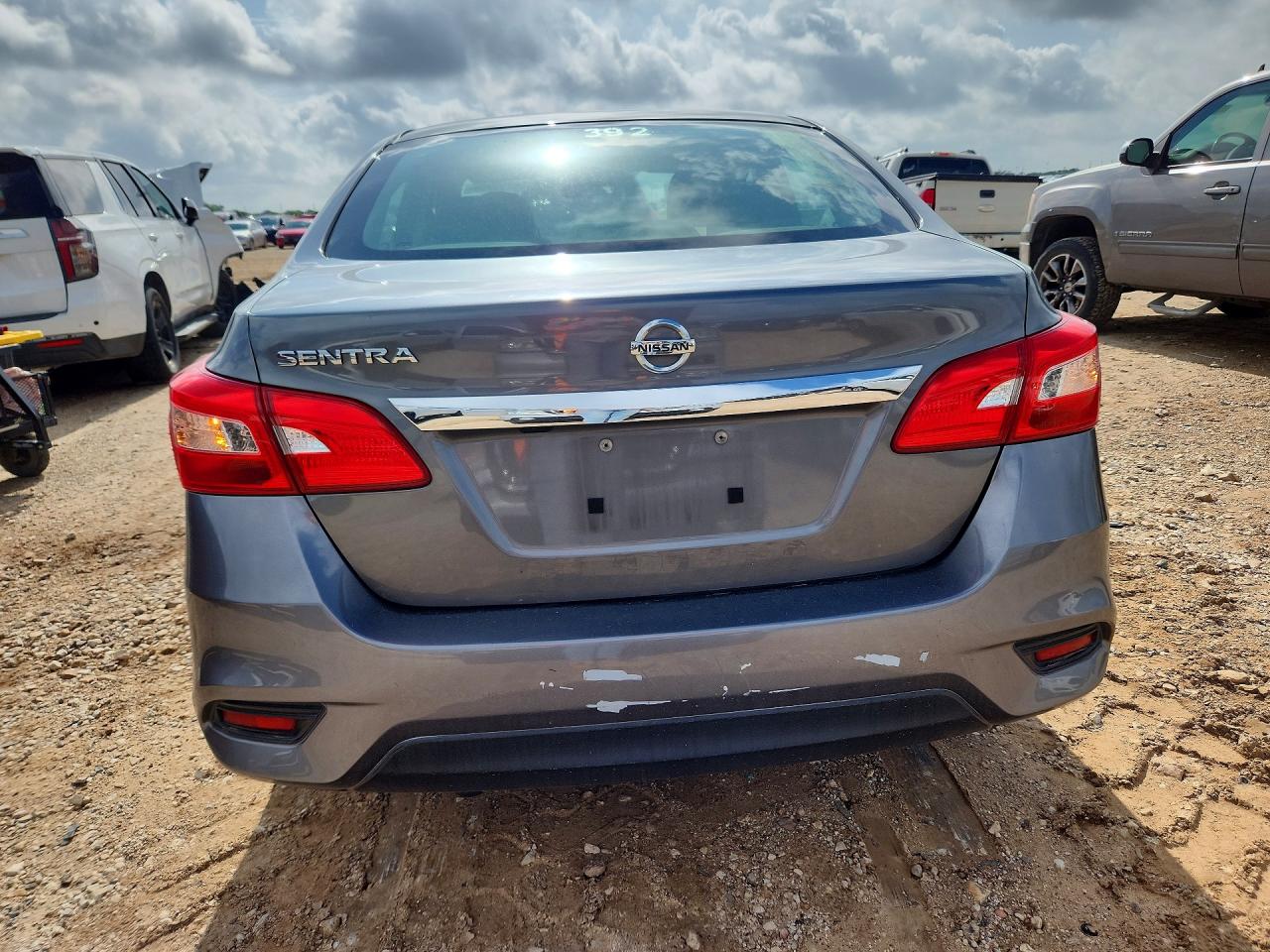 2019 Nissan Sentra S Gray vin: 3N1AB7AP9KY300604