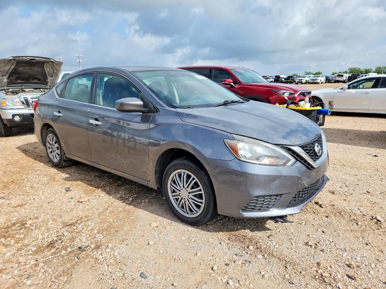 2019 Nissan Sentra S Gray vin: 3N1AB7AP9KY300604