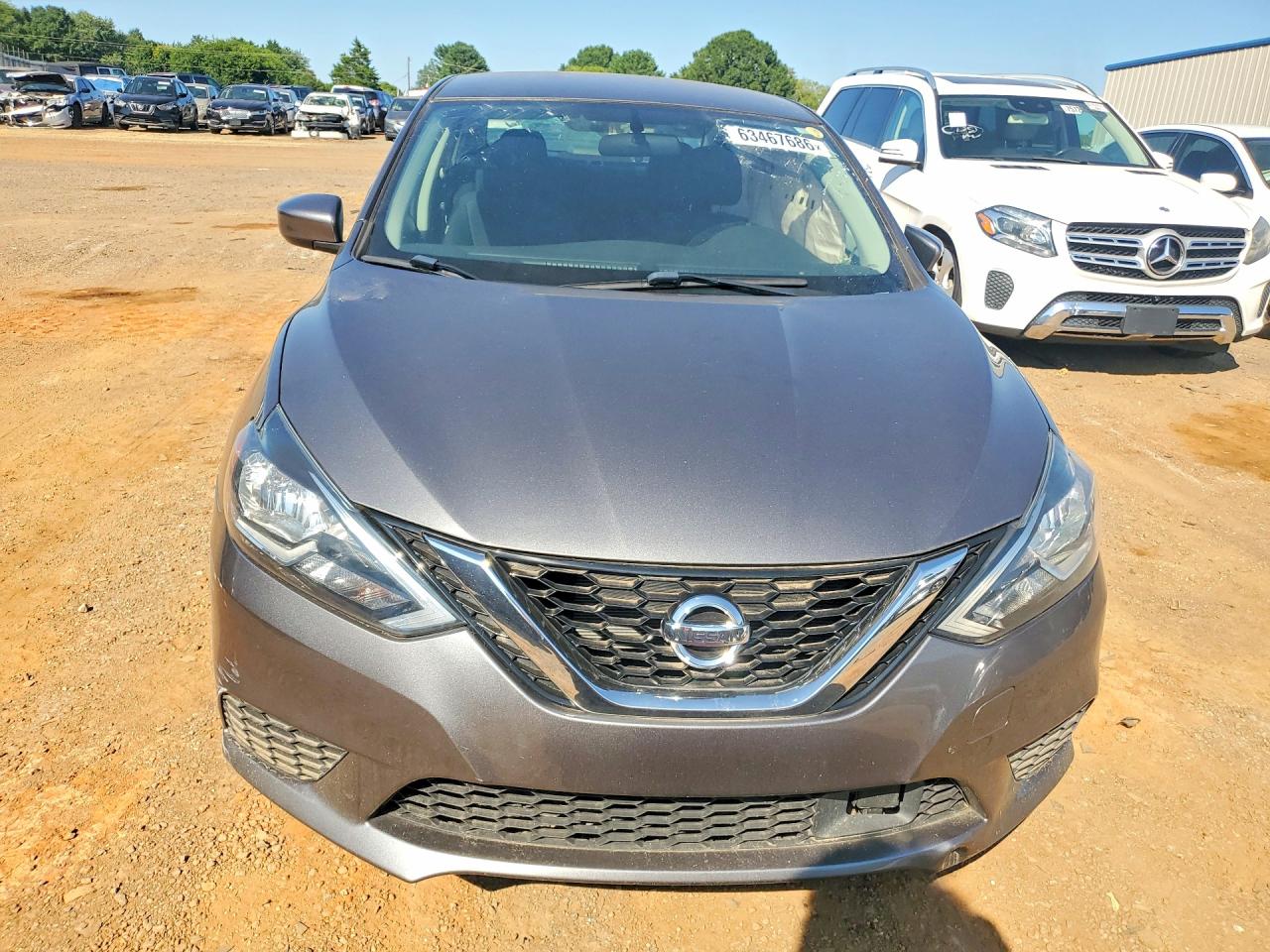2019 Nissan Sentra S Silver vin: 3N1AB7AP9KY350967