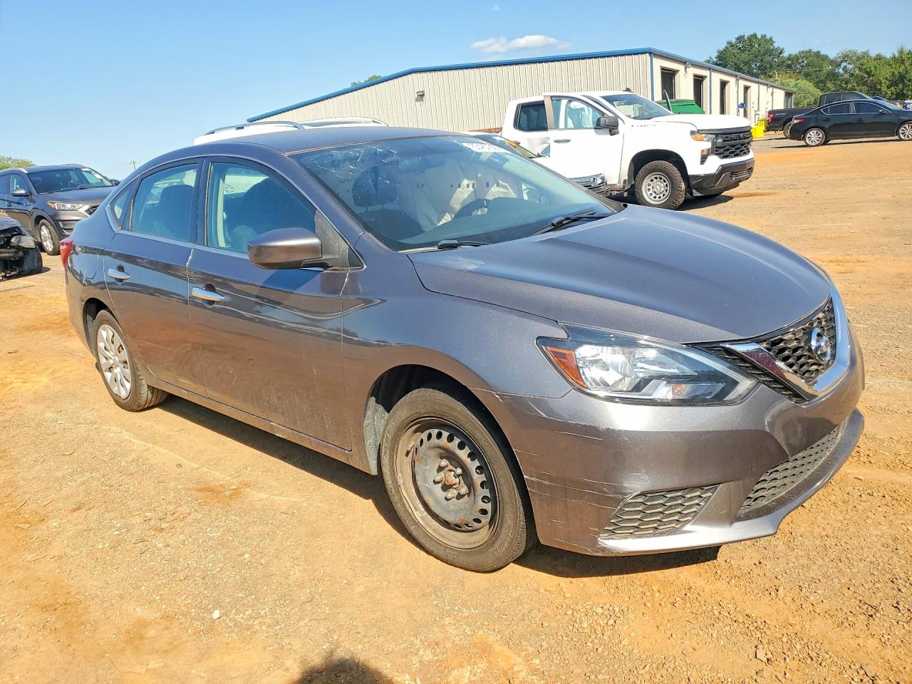 2019 Nissan Sentra S Silver vin: 3N1AB7AP9KY350967