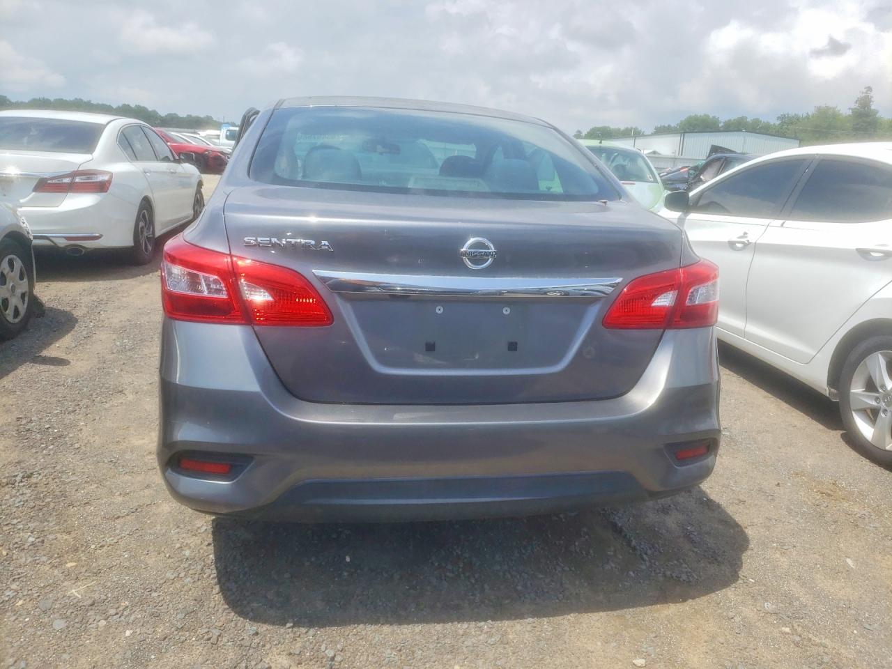 2019 Nissan Sentra S Silver vin: 3N1AB7AP9KY350967