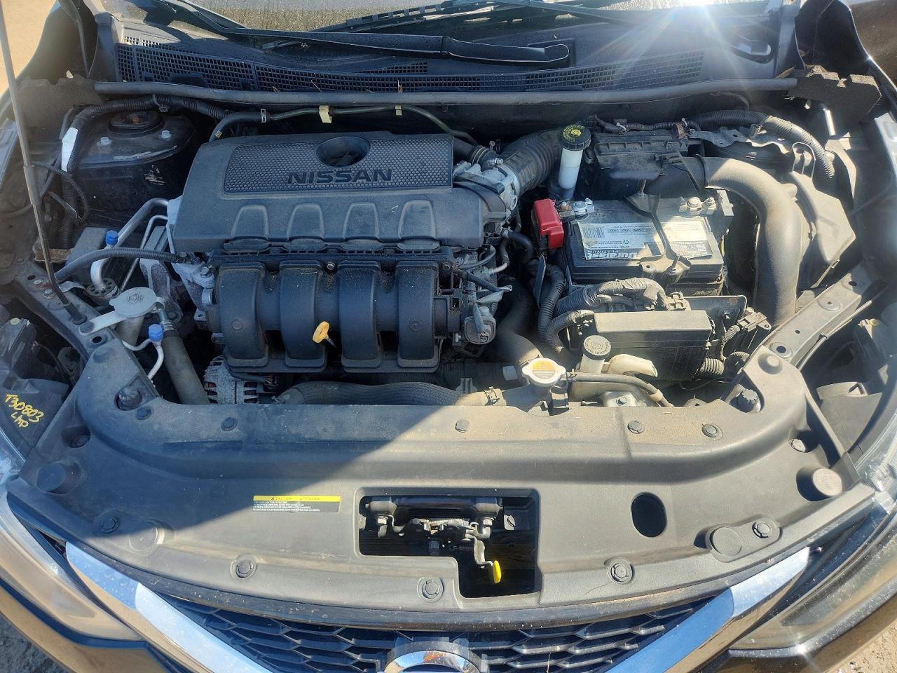 2019 Nissan Sentra Sv Черный vin: 3N1AB7AP9KY409290