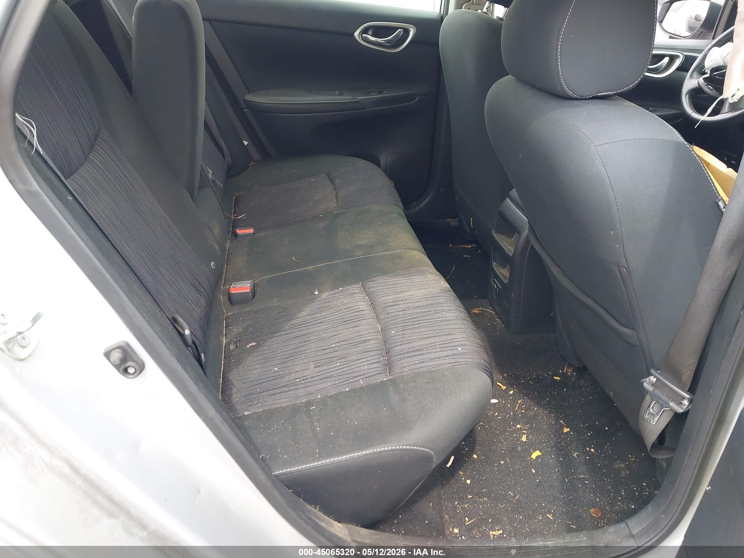 2019 Nissan Sentra Sv Серебряный vin: 3N1AB7AP9KY439762